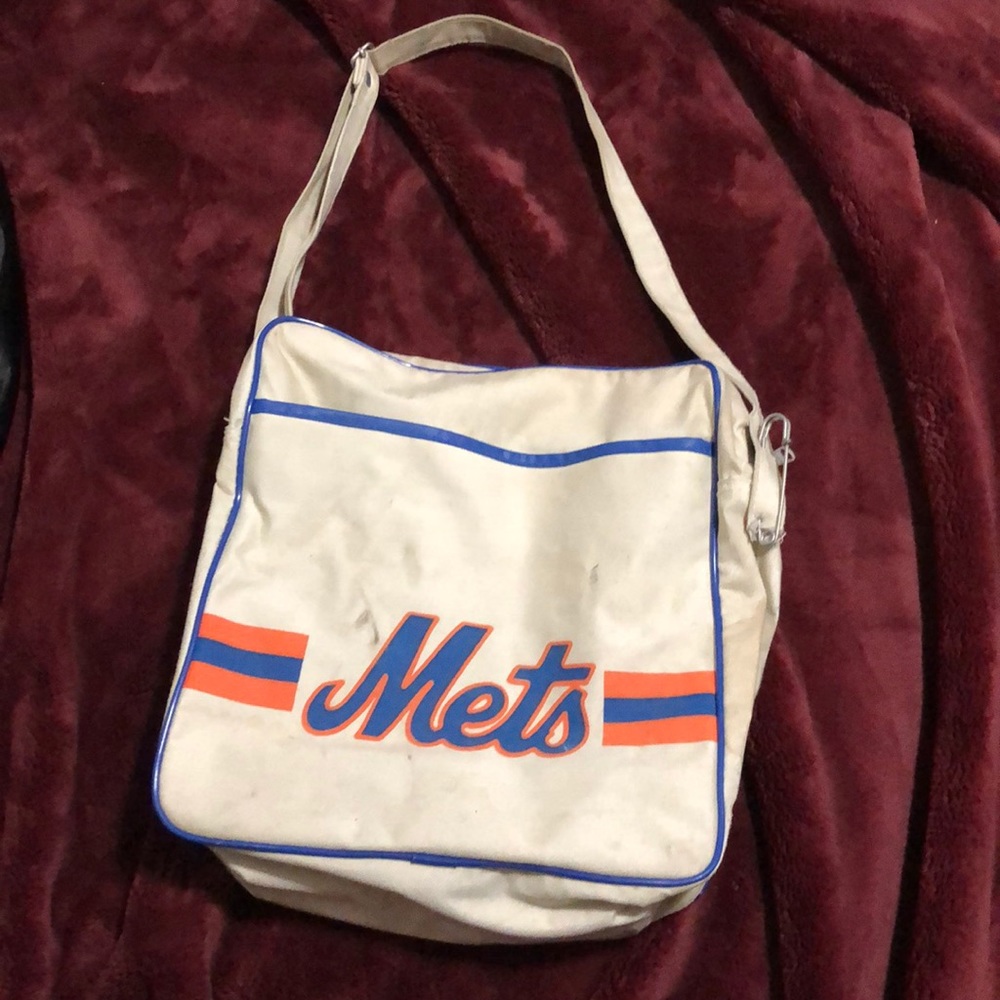 Vintage Mets crossbody messenger bag